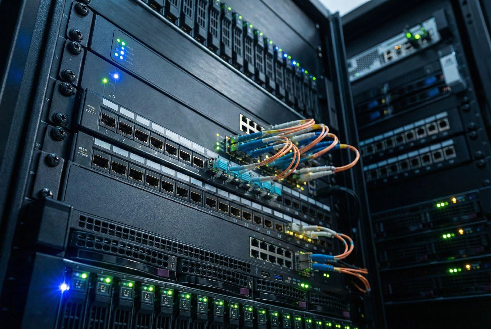 Network server infrastructure